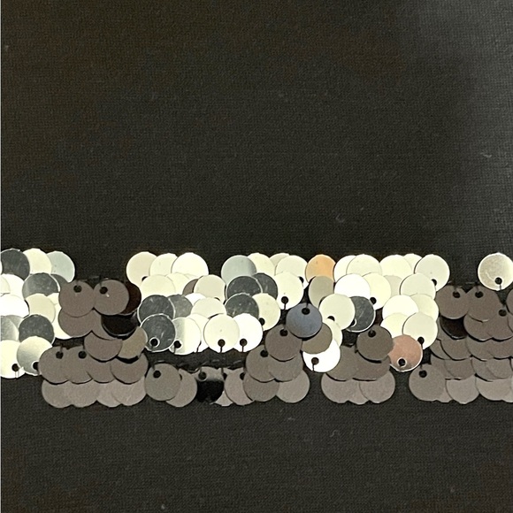 🔥SALE🔥Kische Black Sequin Mini Dress NWTS SZ SM - Picture 3 of 7